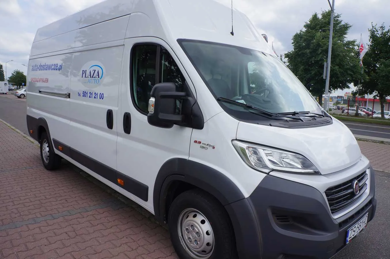 Fiat Ducato Maxi L4H3 z floty Plaza Auto w Szczecinie